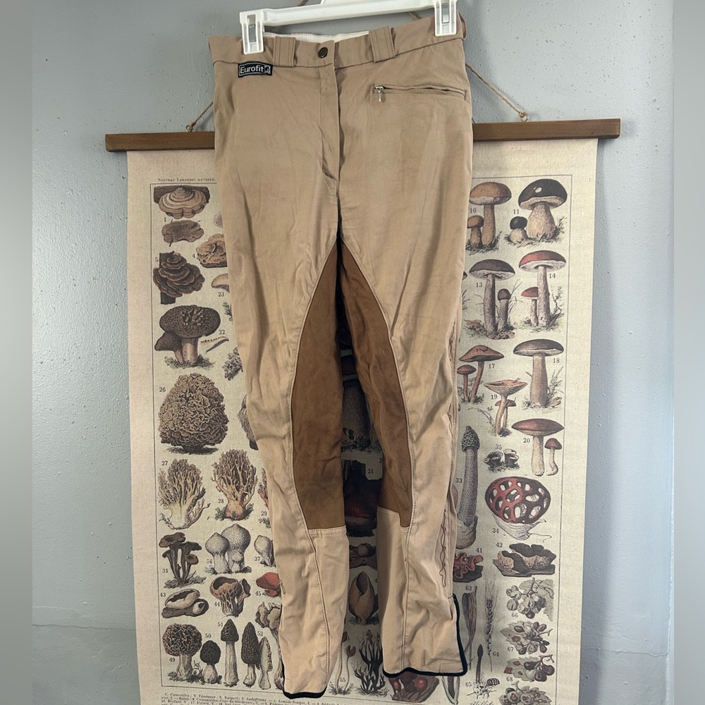 Eurofit Comfort Stretch Leather Full Seat Breeches US 28 Made in Germany